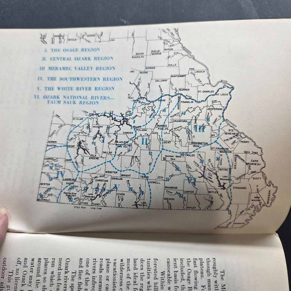 Vintage Missouri Ozark Waterways Fishing Books Fish Guide Conservation Lot - Picture 5 of 9